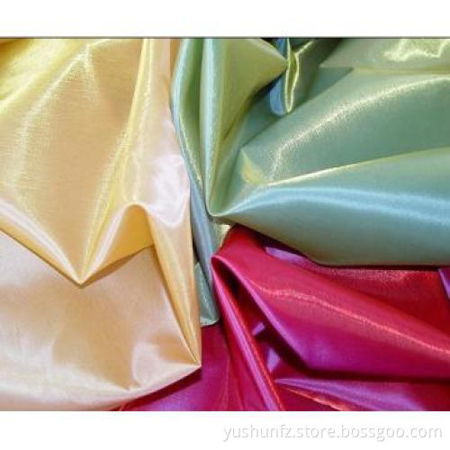 Polyester Taffeta Lining Fabric With PA Coating